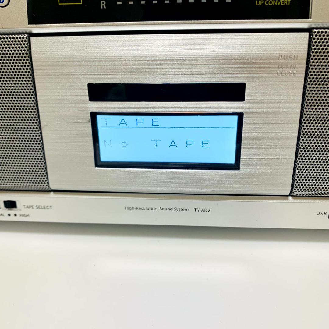 TOSHIBA　Aurex　TY-AK2　CDラジカセ　ハイレゾ　東芝