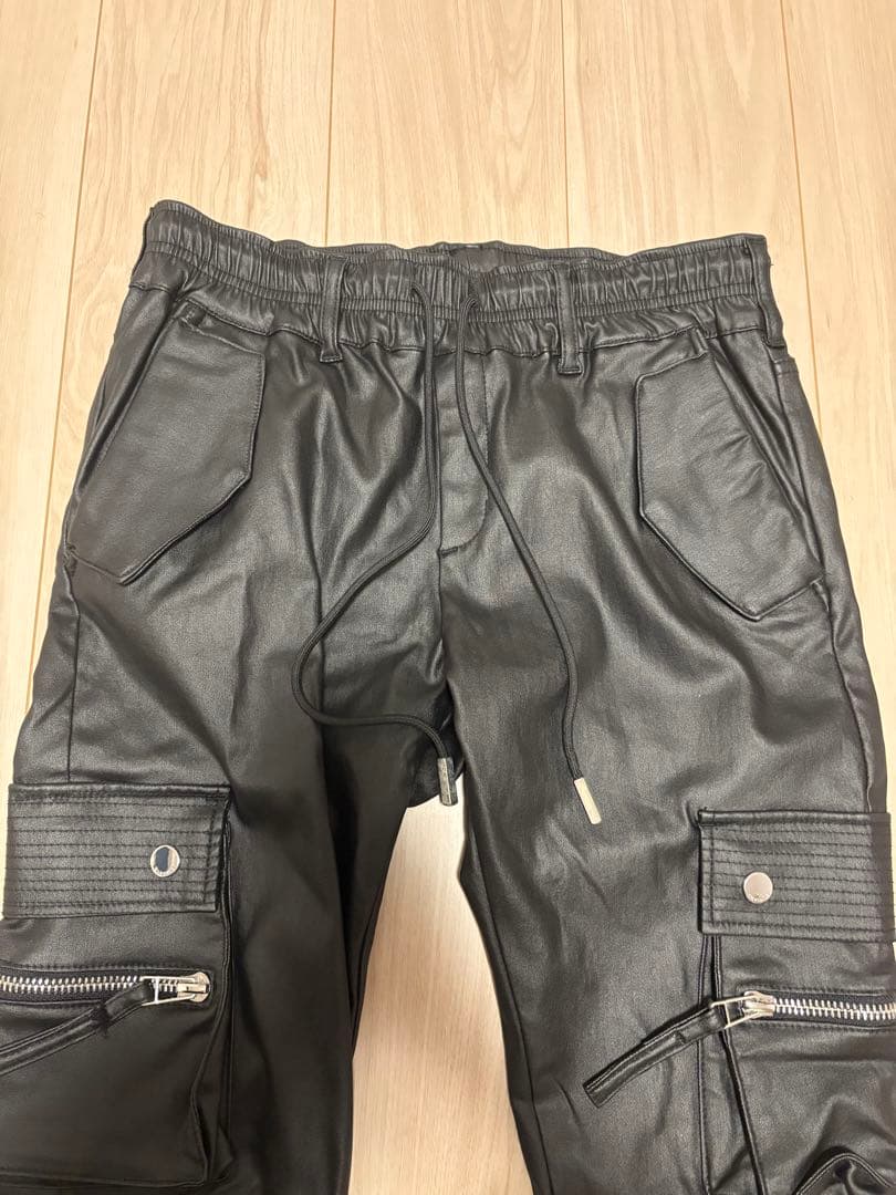メルヴィンス mlvince type4 レザーカーゴパンツ サイズ30