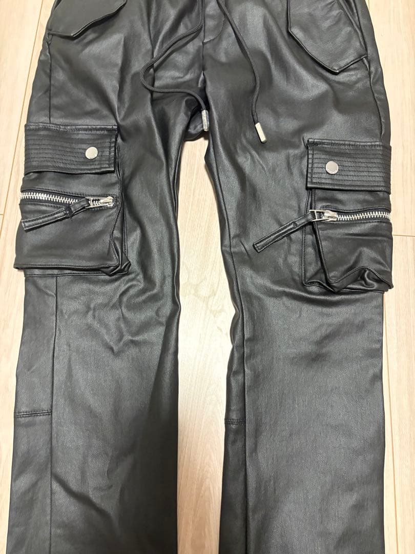 メルヴィンス mlvince type4 レザーカーゴパンツ サイズ30