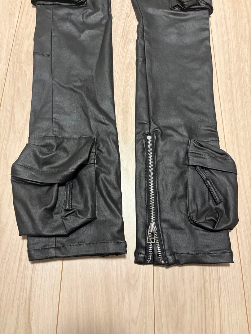 メルヴィンス mlvince type4 レザーカーゴパンツ サイズ30