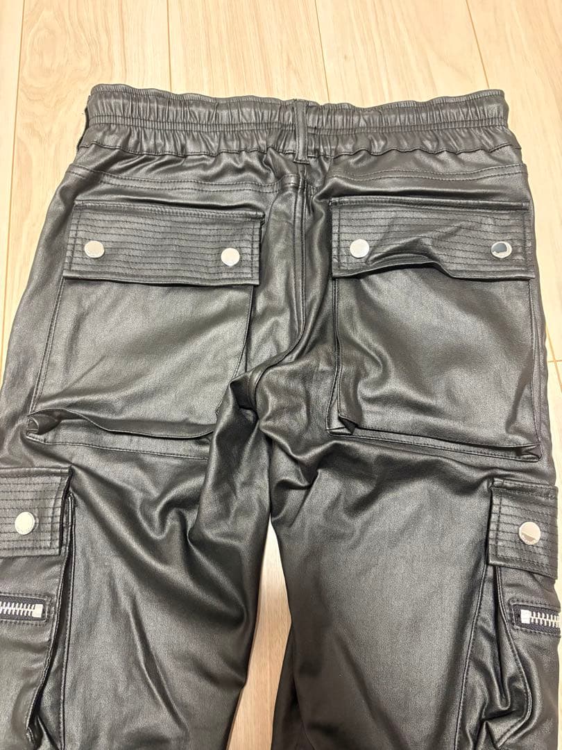 メルヴィンス mlvince type4 レザーカーゴパンツ サイズ30
