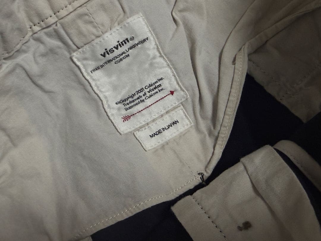 パンツ 21AW Sz3 Visvim high water chino navy