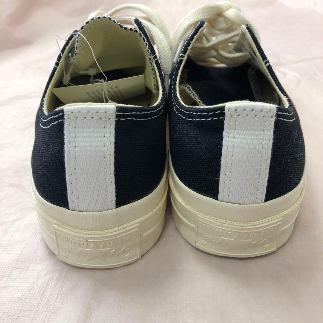 新品未使用PLAYCOMMEdesGARCONSconversコラボスニーカー