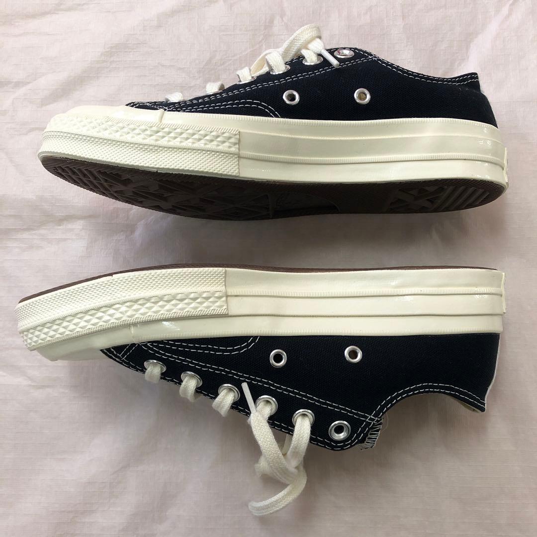 新品未使用PLAYCOMMEdesGARCONSconversコラボスニーカー