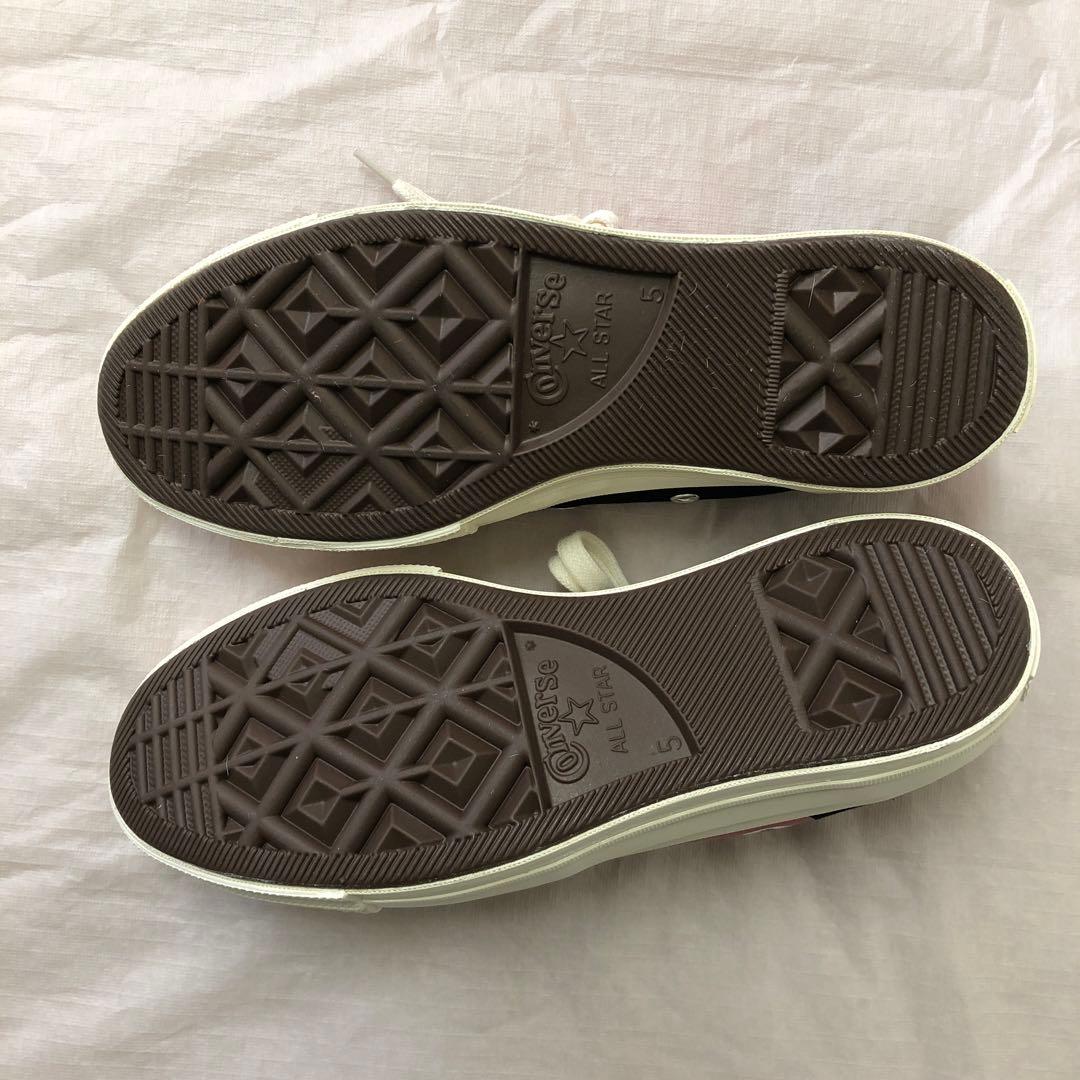 新品未使用PLAYCOMMEdesGARCONSconversコラボスニーカー