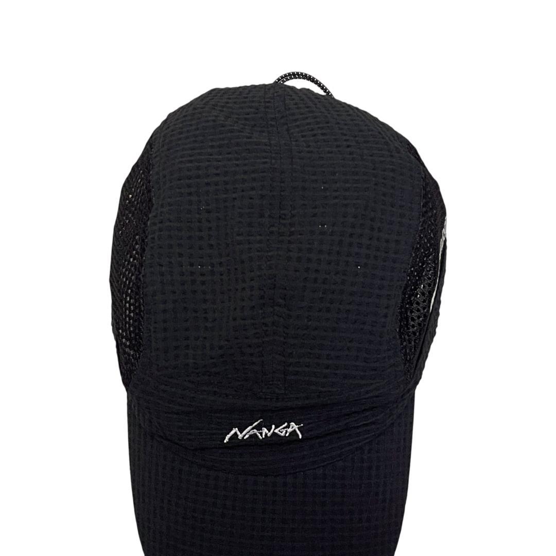 ナンガ × ウィンダンシー メッシュキャップ 未使用 黒 ブラック