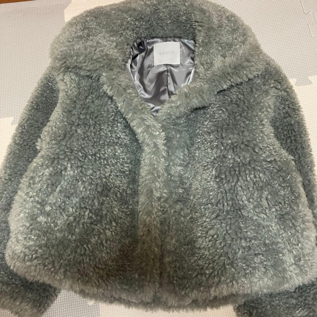 UNFILO エコファーステンカラーコート アンフィーロ 今期新作 2025AW