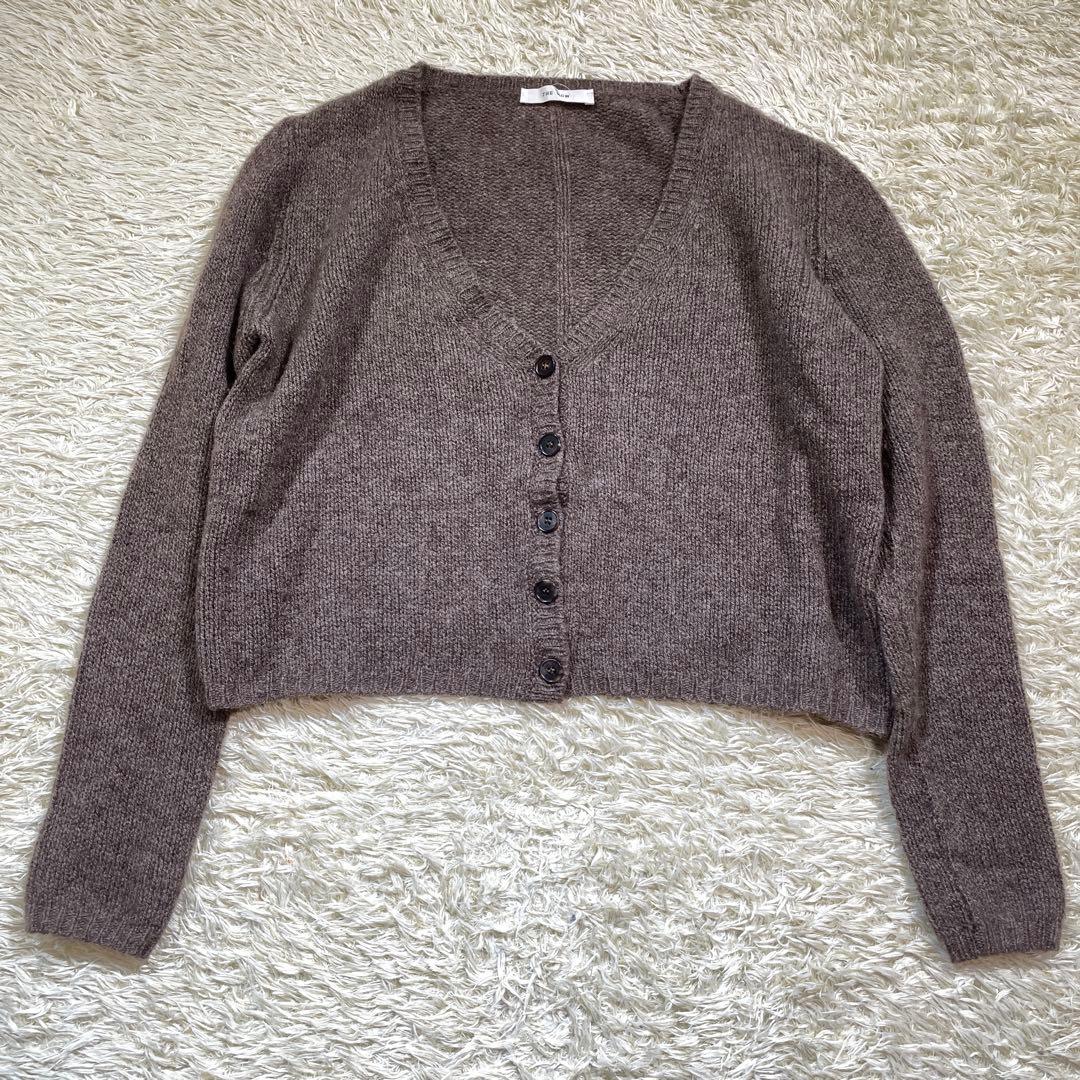 極美品✨ザ ロウ THE ROW カシミヤ100% クロップド カーディガン S