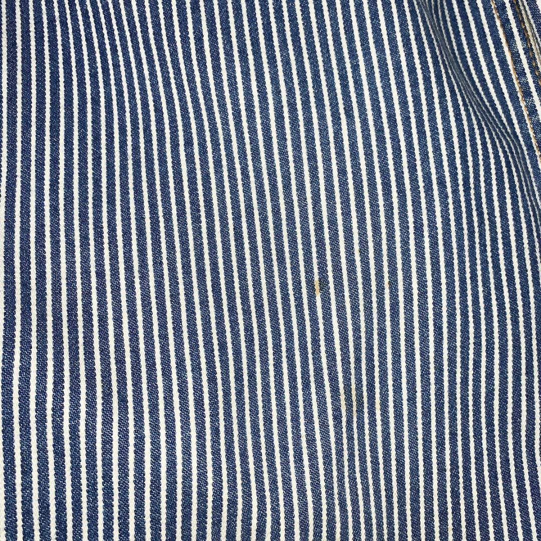 ヒステリックグラマー ヒッコリーストライプパンツ　サスペンダー　オーバーオール