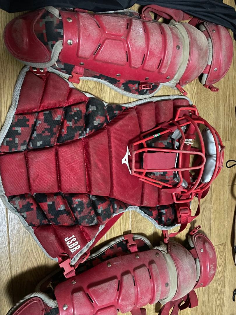 【池田】Mizuno キャッチャー用プロテクターセット