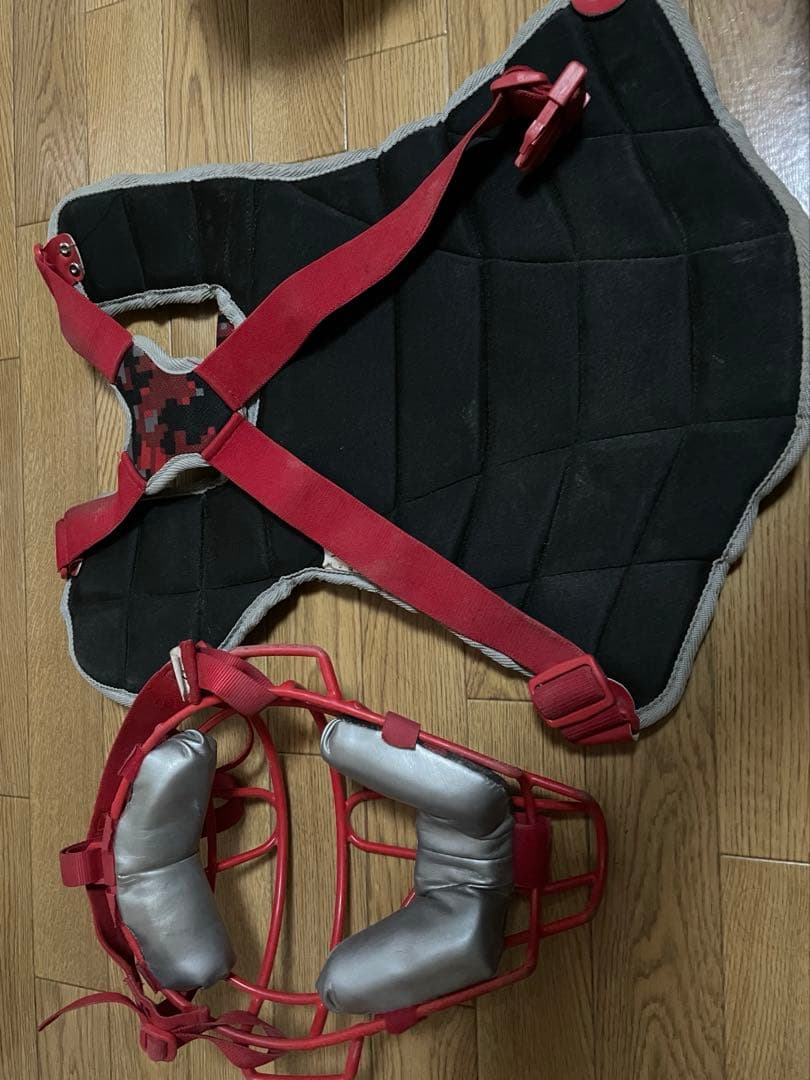 【池田】Mizuno キャッチャー用プロテクターセット