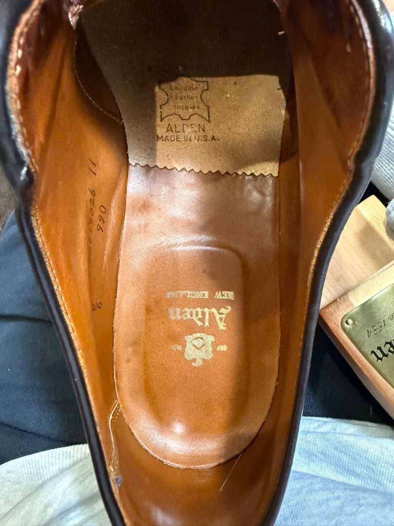 Alden 990 10E オールデン プレーントゥ alden990