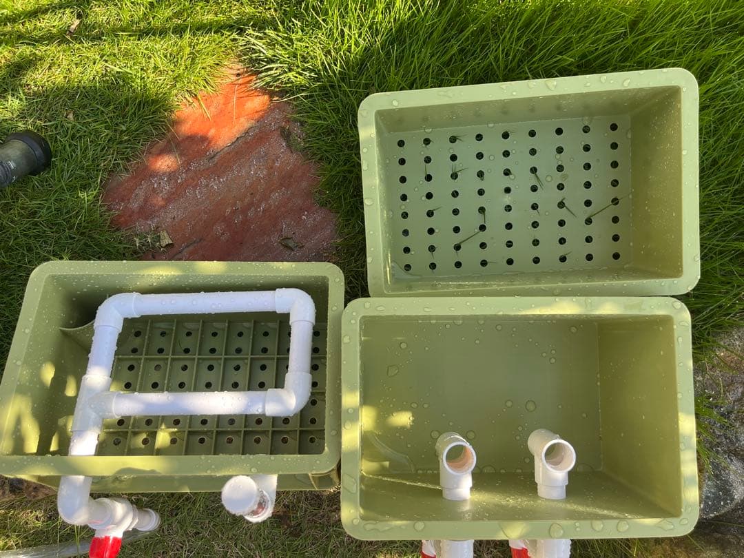 水槽用万能フィルター 外部式飼育濾過装置 ポンプ付き　到着すぐ使える状態