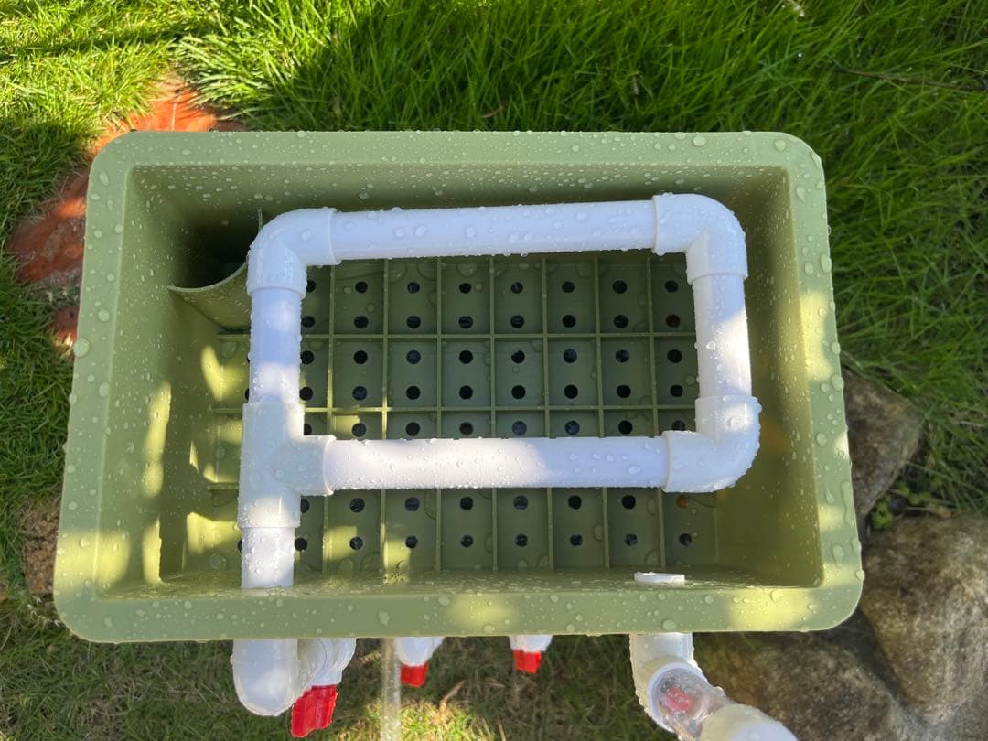 水槽用万能フィルター 外部式飼育濾過装置 ポンプ付き　到着すぐ使える状態