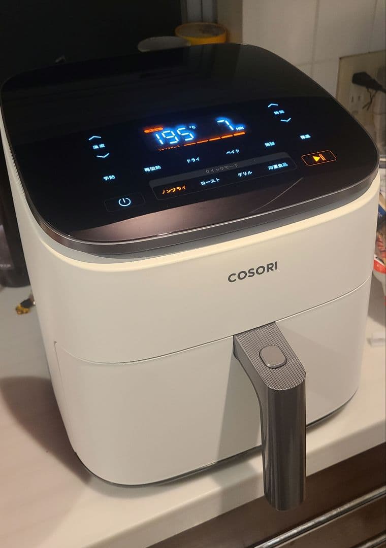 COSORI CAF-DC601-KJP 6.0L 白　大容量　エアフライヤー