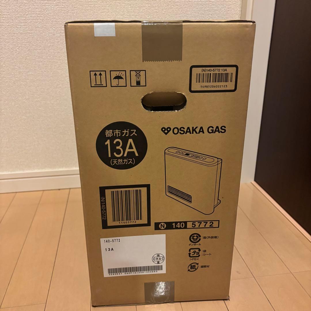 未使用 OSAKA GAS ガスファンヒーター N 140 5772 都市ガス