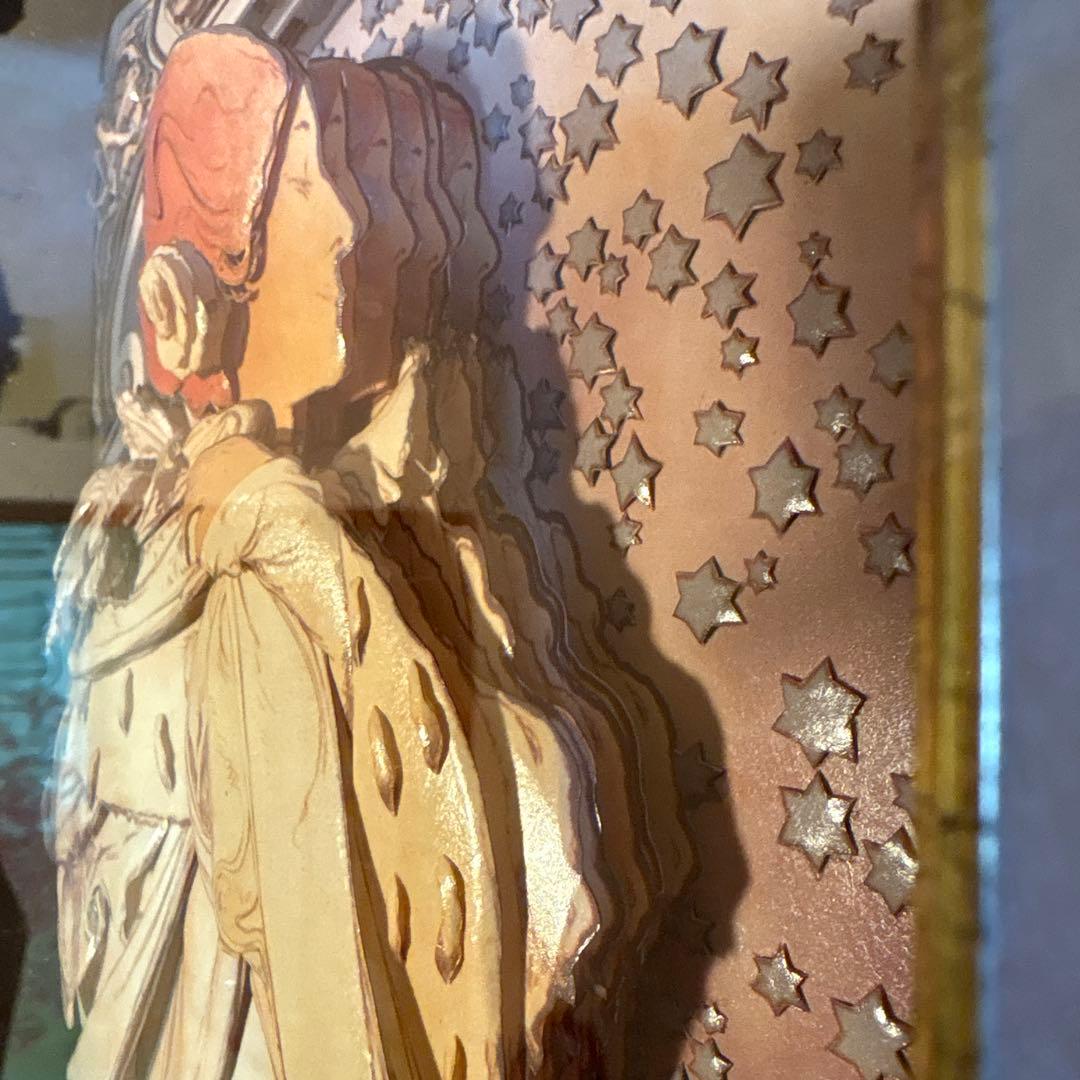 ミュシャのシャドーボックス