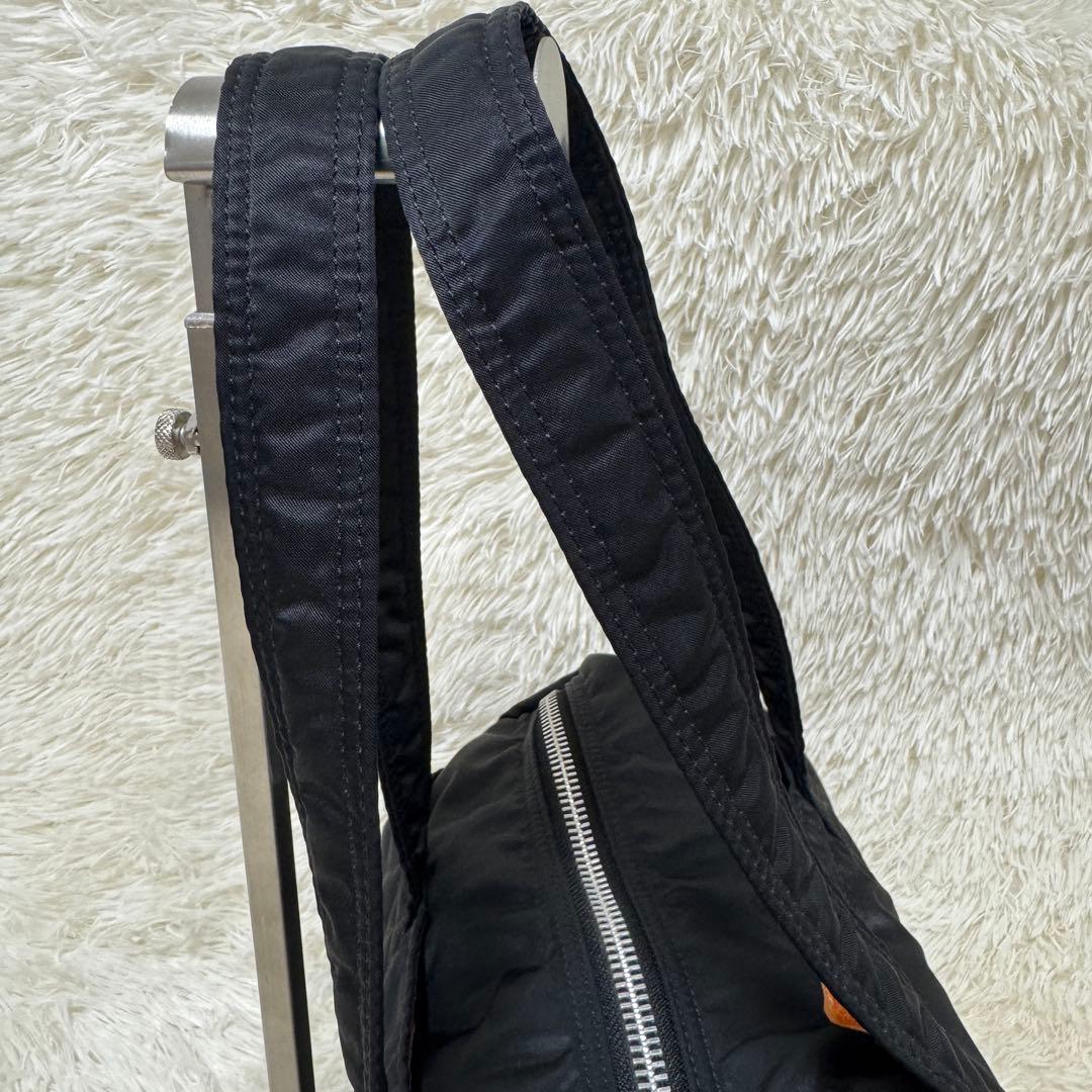 ✨美品✨　PORTER ポーター ミニボストン ドラムバッグ ブラック　タンカー