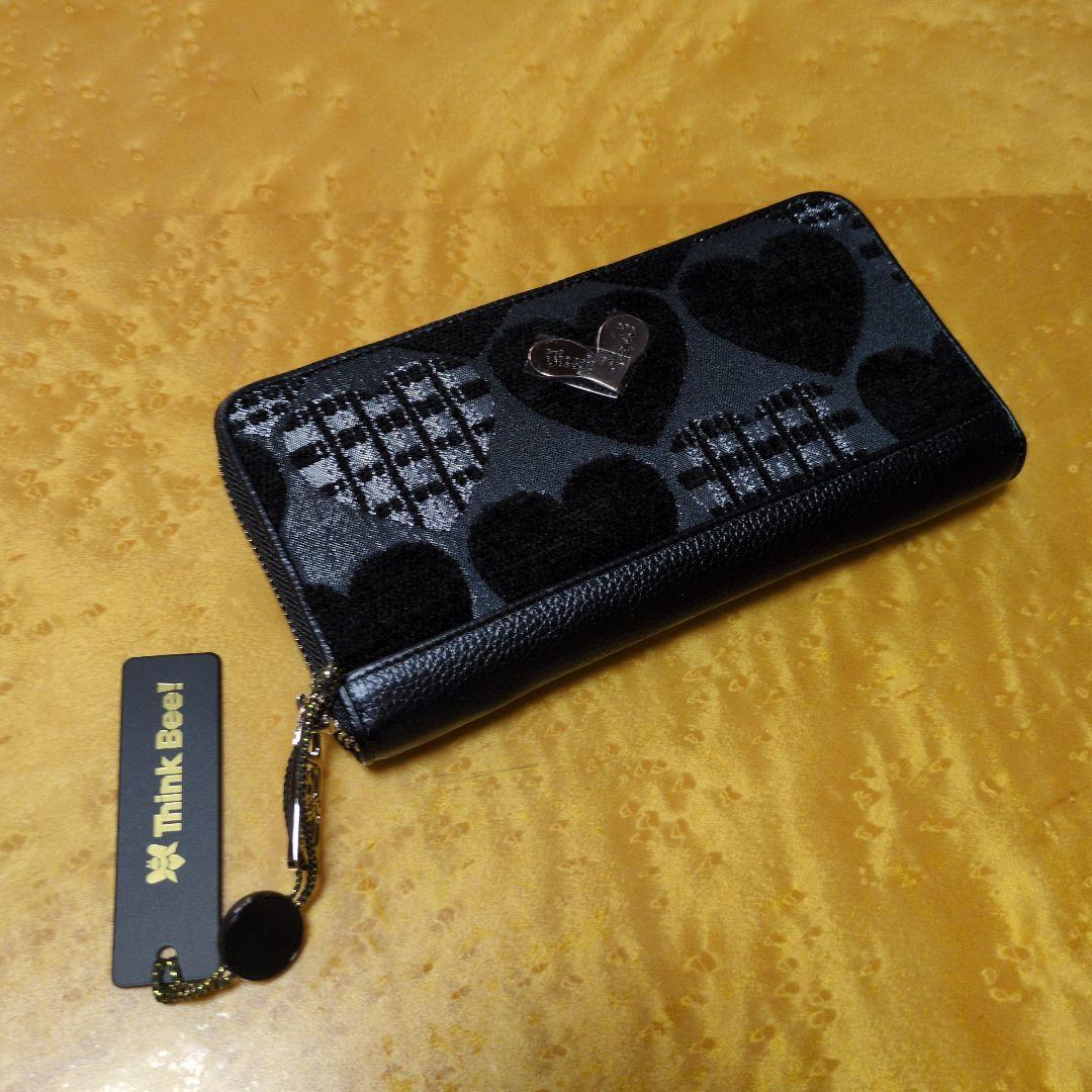 美品　シンクビー　グットナイト　長財布　ラウンドファスナー　ロングウォレット