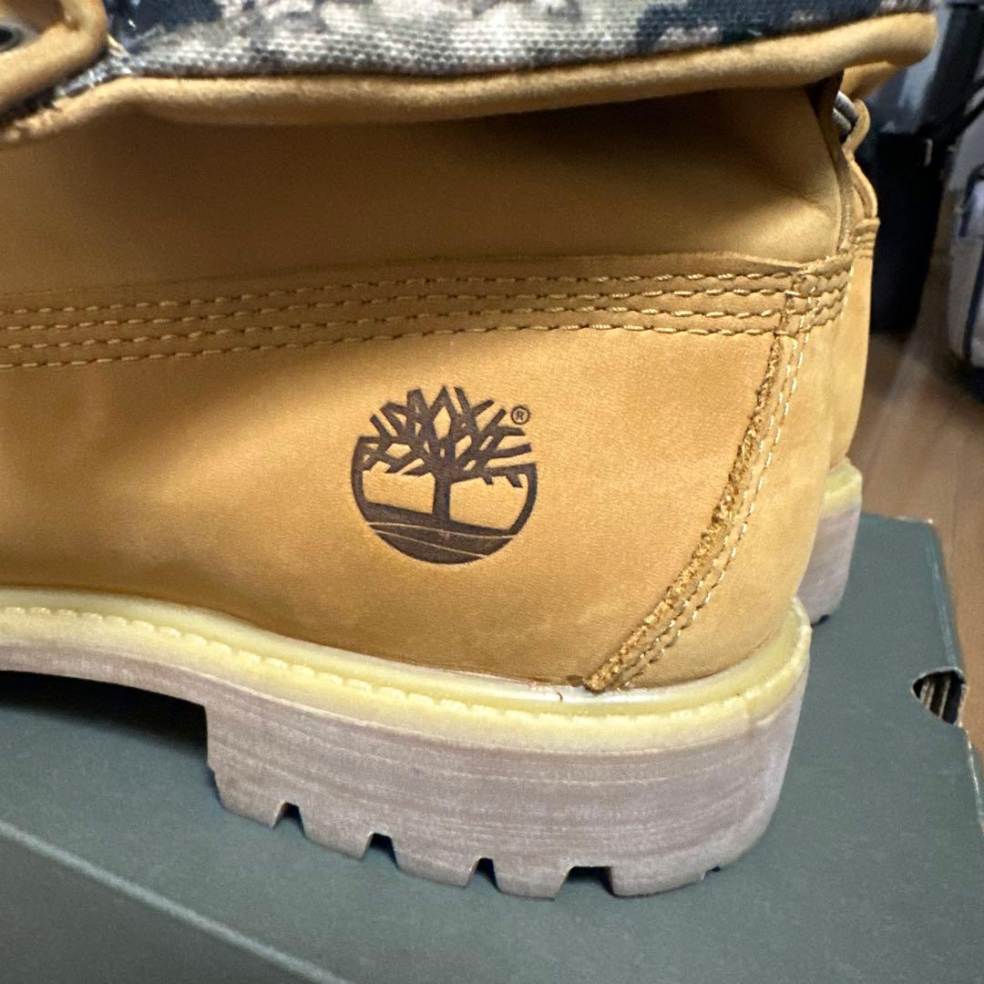 ティンバーランド　ロールトップブーツ