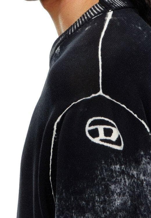 DIESEL 美品近年モデル グレン期長袖ニットセーター