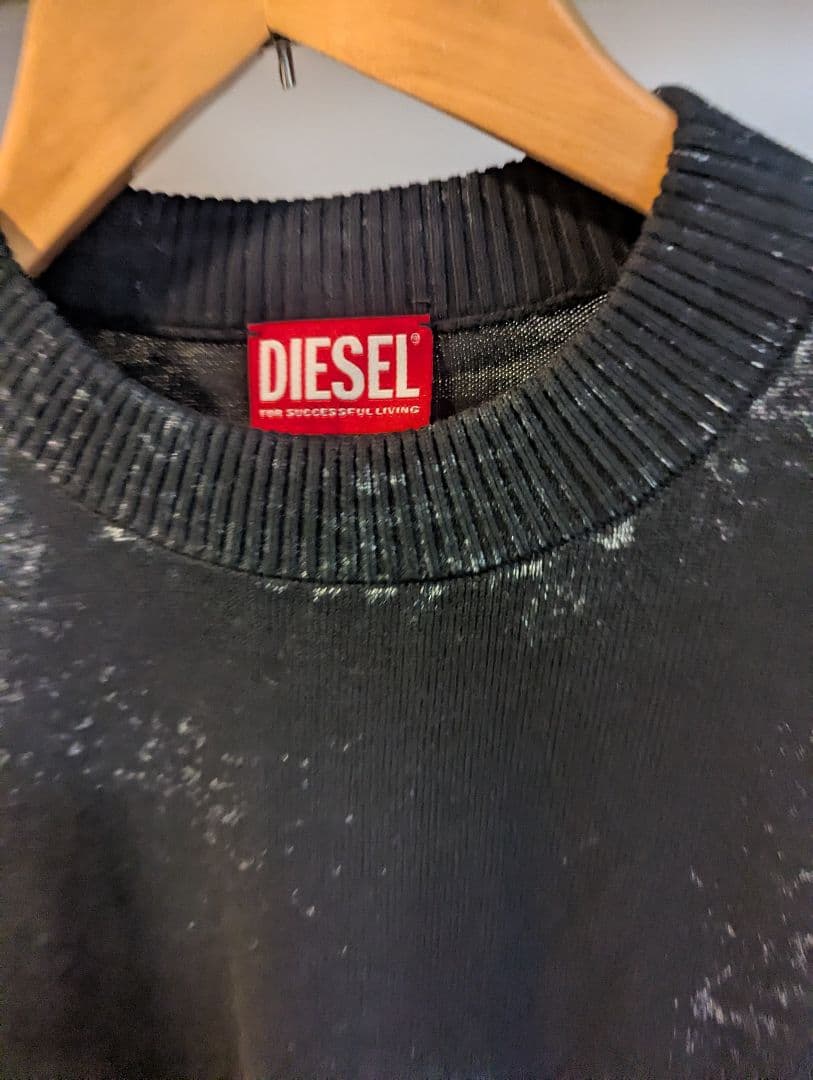 DIESEL 美品近年モデル グレン期長袖ニットセーター