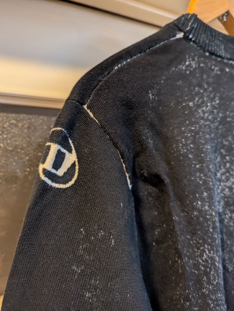 DIESEL 美品近年モデル グレン期長袖ニットセーター
