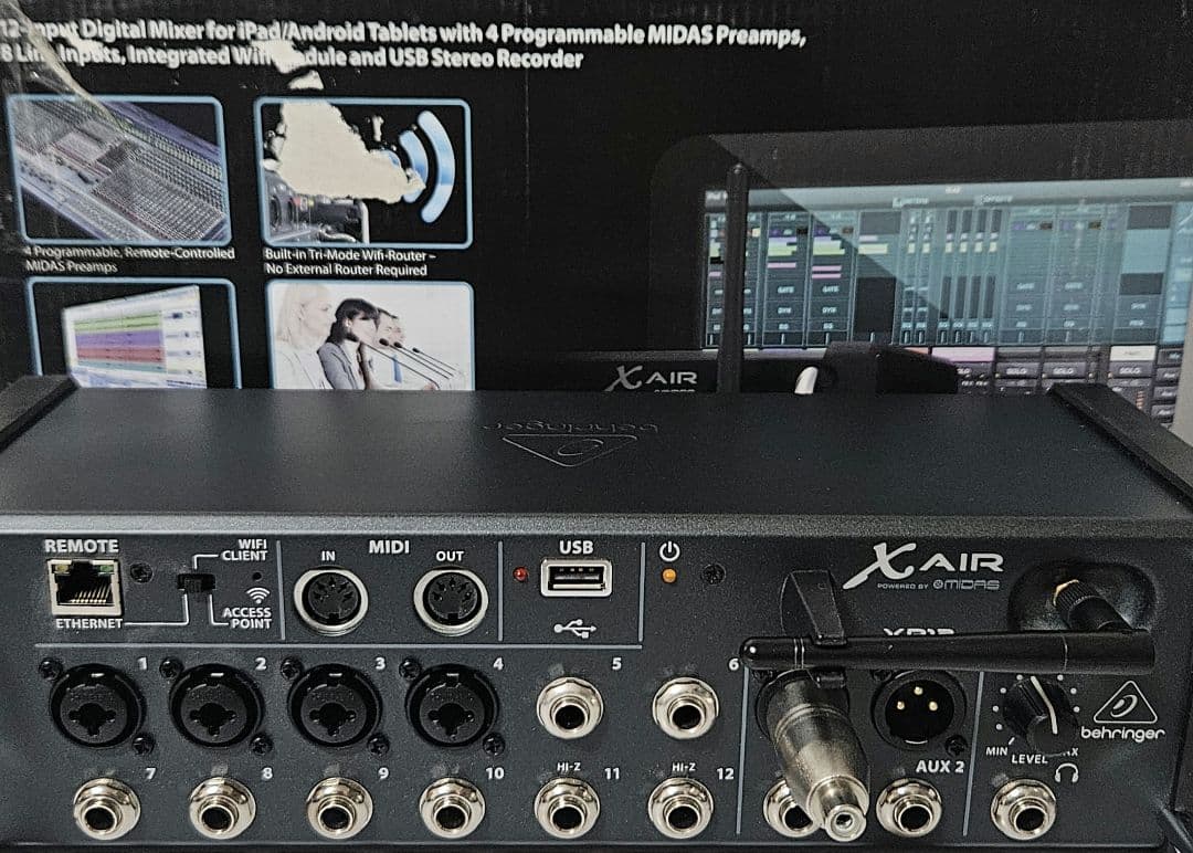 BEHRINGER ( ベリンガー ) X AIR XR12 デジタルミキサー