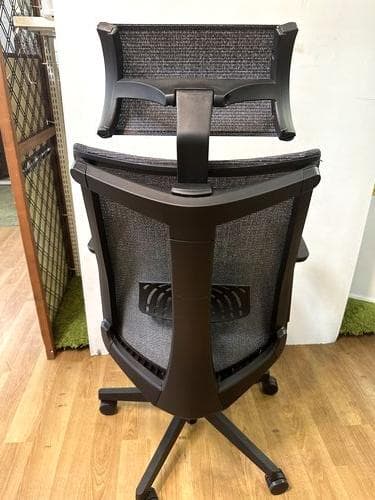 J【中古品】イトーキ サリダチェア YL8 可動肘付 YL8-SGBL-AEL