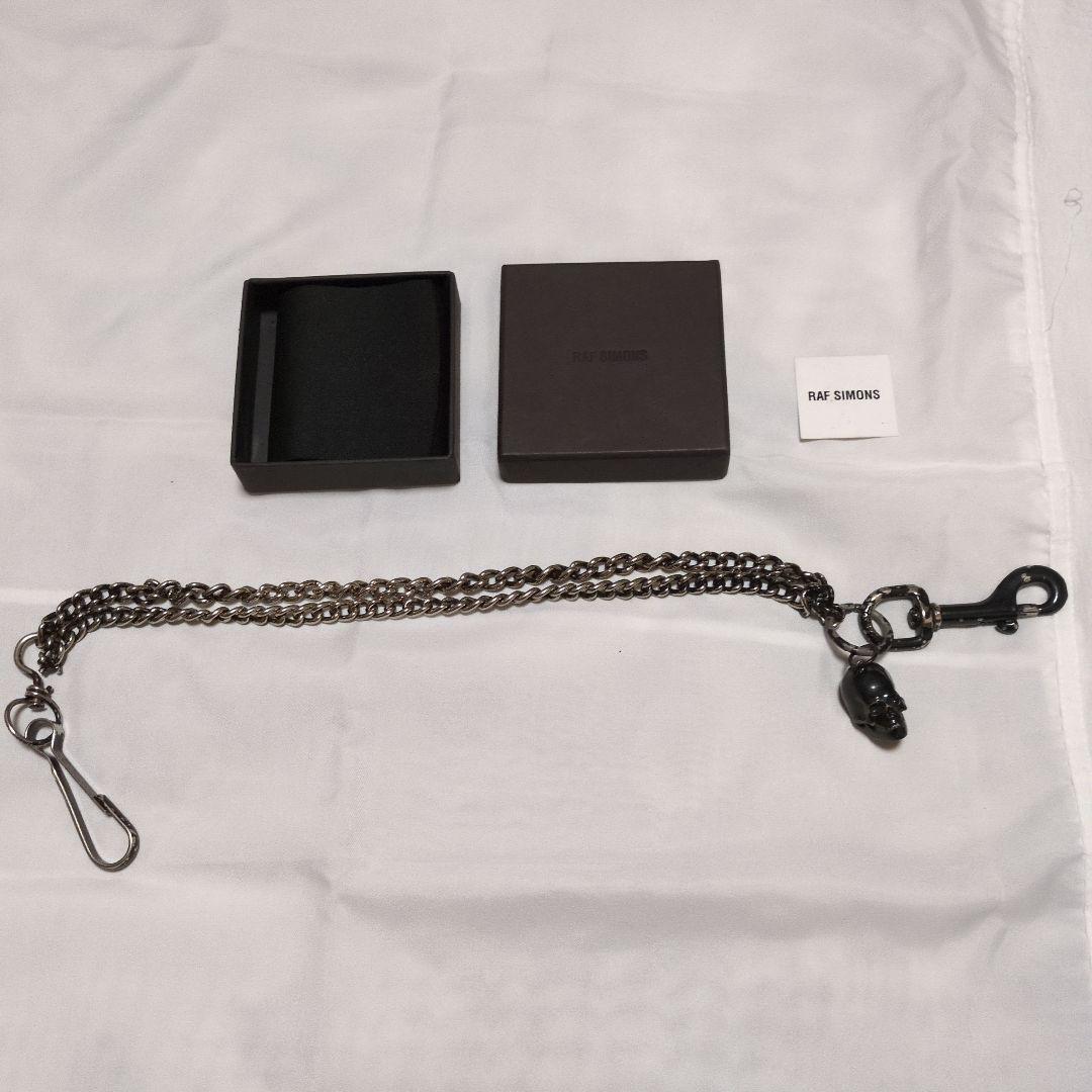 RAF SIMONS　ラフシモンズ　スカル　ドクロ　ウォレットチェーン