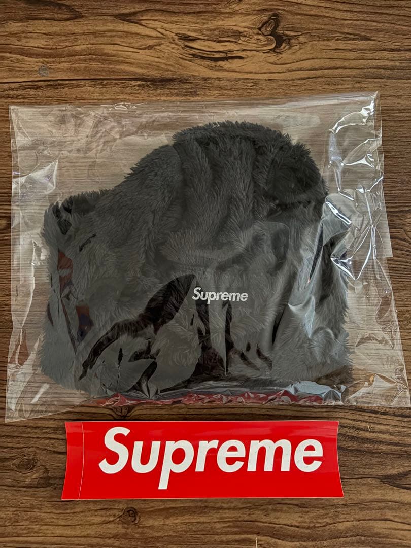 正規品 新品未使用 supreme fuzzy balaclava 黒