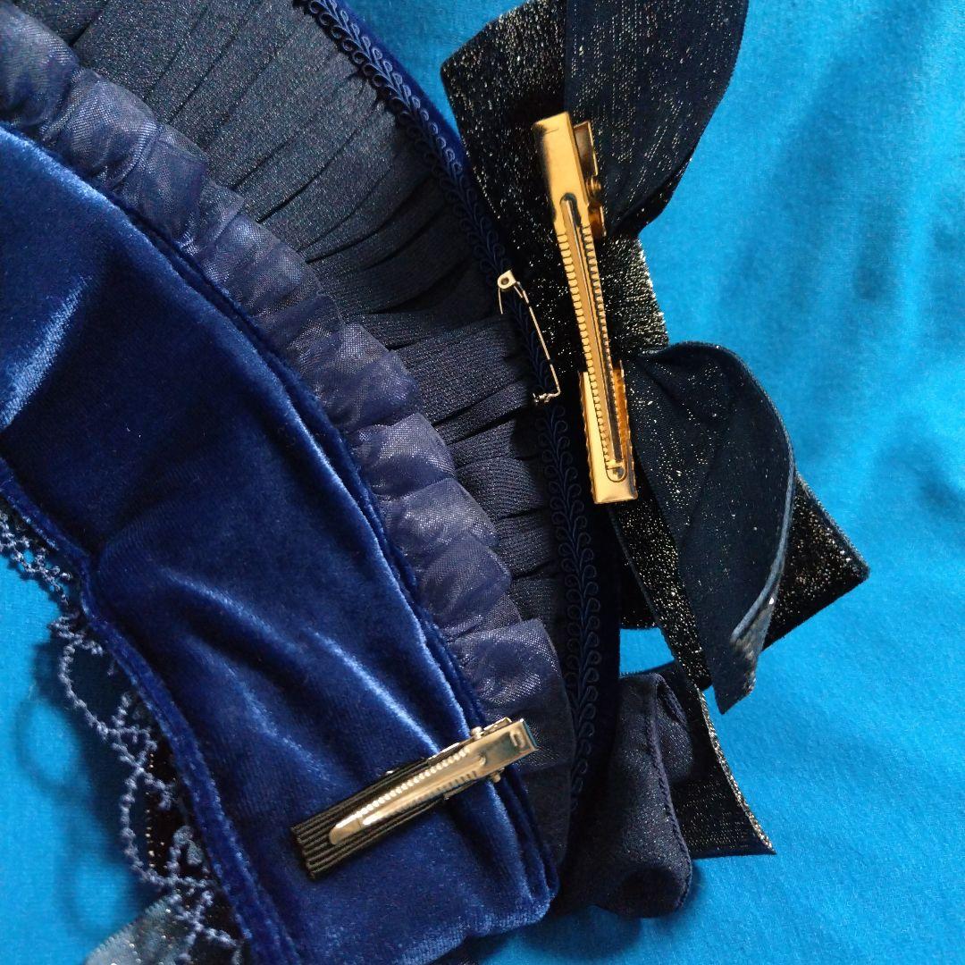 月の満ち欠け　ベルベット刺繍ボンネット　星箱Works