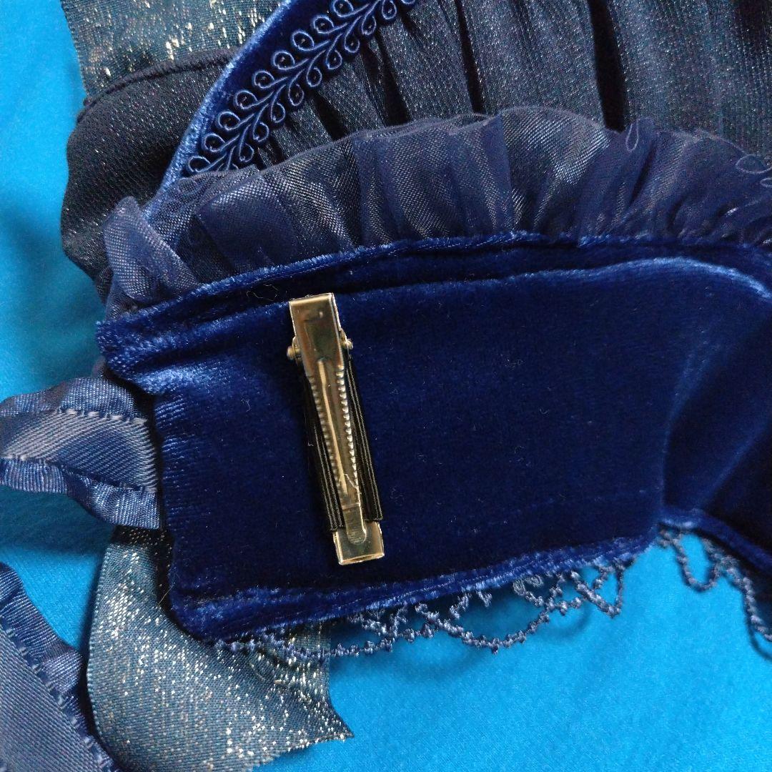 月の満ち欠け　ベルベット刺繍ボンネット　星箱Works