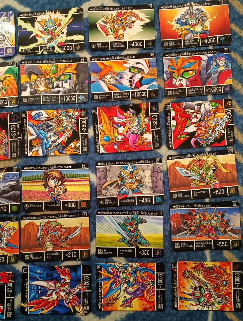 SDガンダム外伝　黄金神話（ゴールドサーガ）Ⅳ　カードダス　1995年製