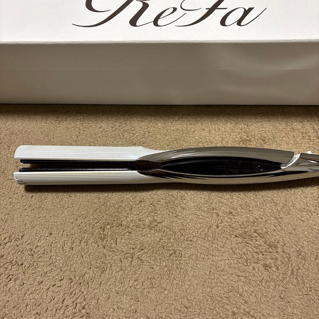 【お値下可能】ReFa ストレートヘアアイロン ホワイト/シルバー