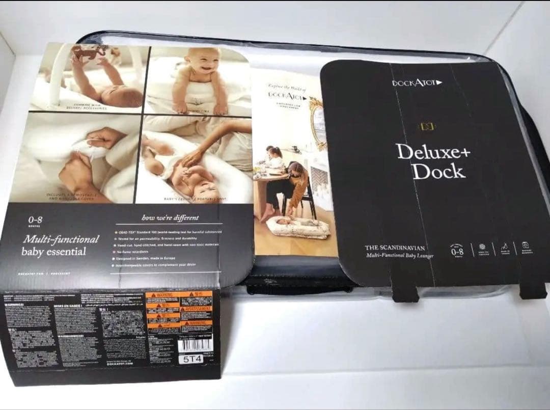 美品‼️ドッカトット DockATot Deluxe+ Dock ホワイト