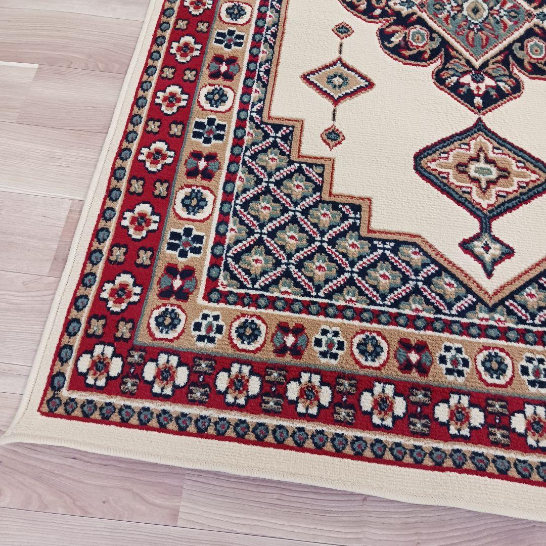 Y2695-3 エジプト産 ウィルトン織カーペット 140×200㎝ 絨毯