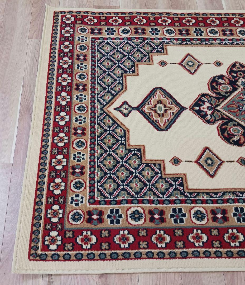 Y2695-3 エジプト産 ウィルトン織カーペット 140×200㎝ 絨毯