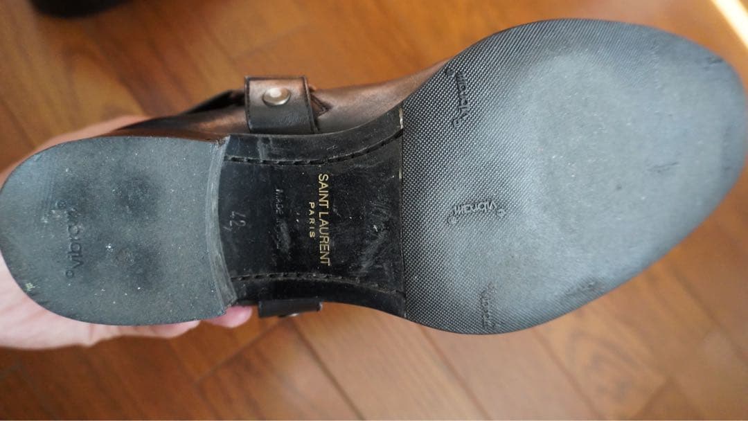 靴 SAINT LAURENT WYATT HARNESS 42