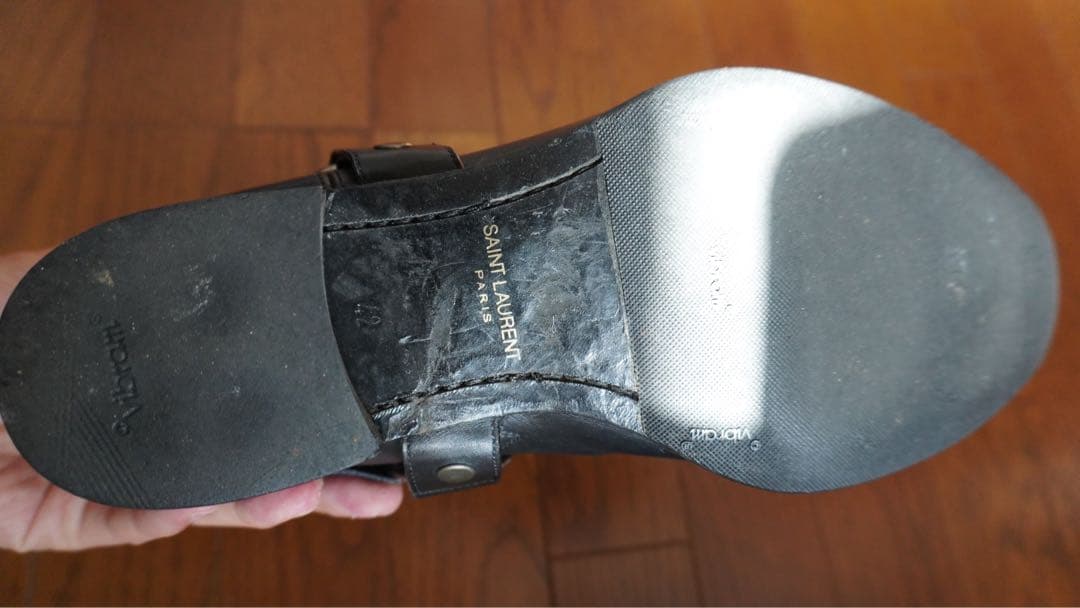 靴 SAINT LAURENT WYATT HARNESS 42