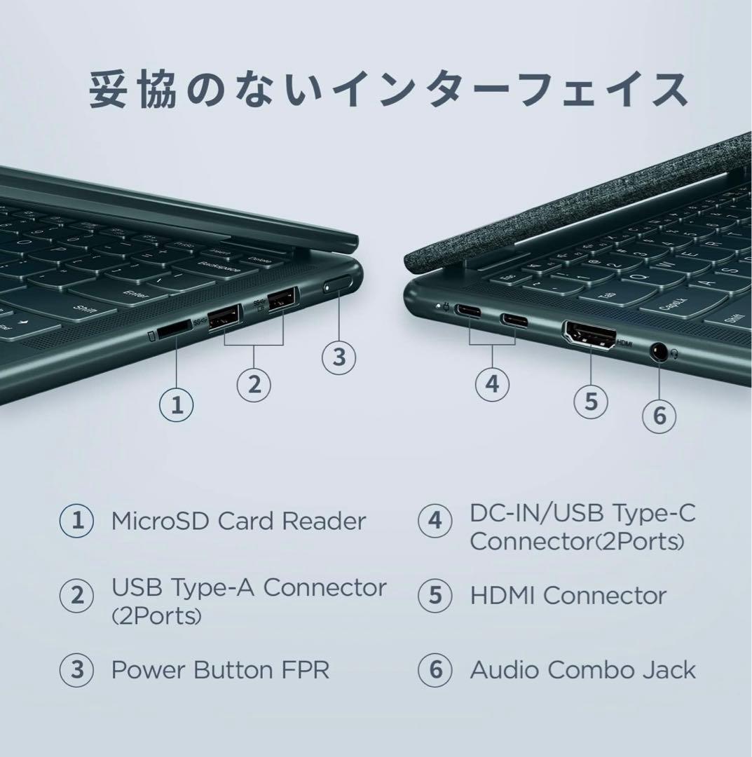【最終値下げ中】Lenovo Yoga 6 gen813.3in/ダークティール