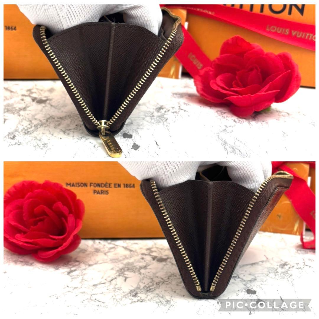 【箱、保存袋付き】 ルイヴィトン ダミエ パース ケース 小銭入れ