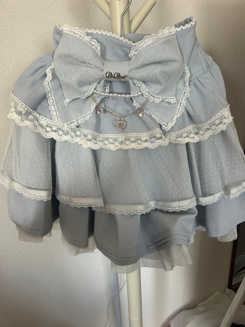 リズリサ　ビックリボンティアードスカート