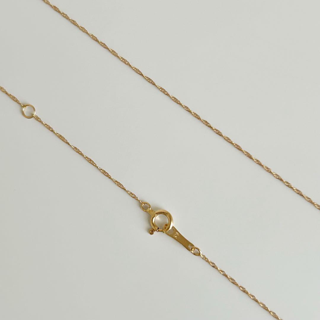 大特価❣️早いもの勝ち✨新品✨日本製 18金 スクリュー ネックレス 40cm