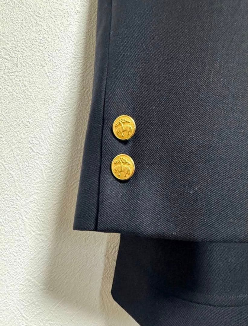 sequoiav8ブルックスブラザーズ　金ボタンシングル　3釦段返ブレザー