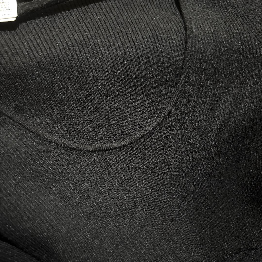 エイミーイーストワール　ブラック ロングニットワンピース サイズF