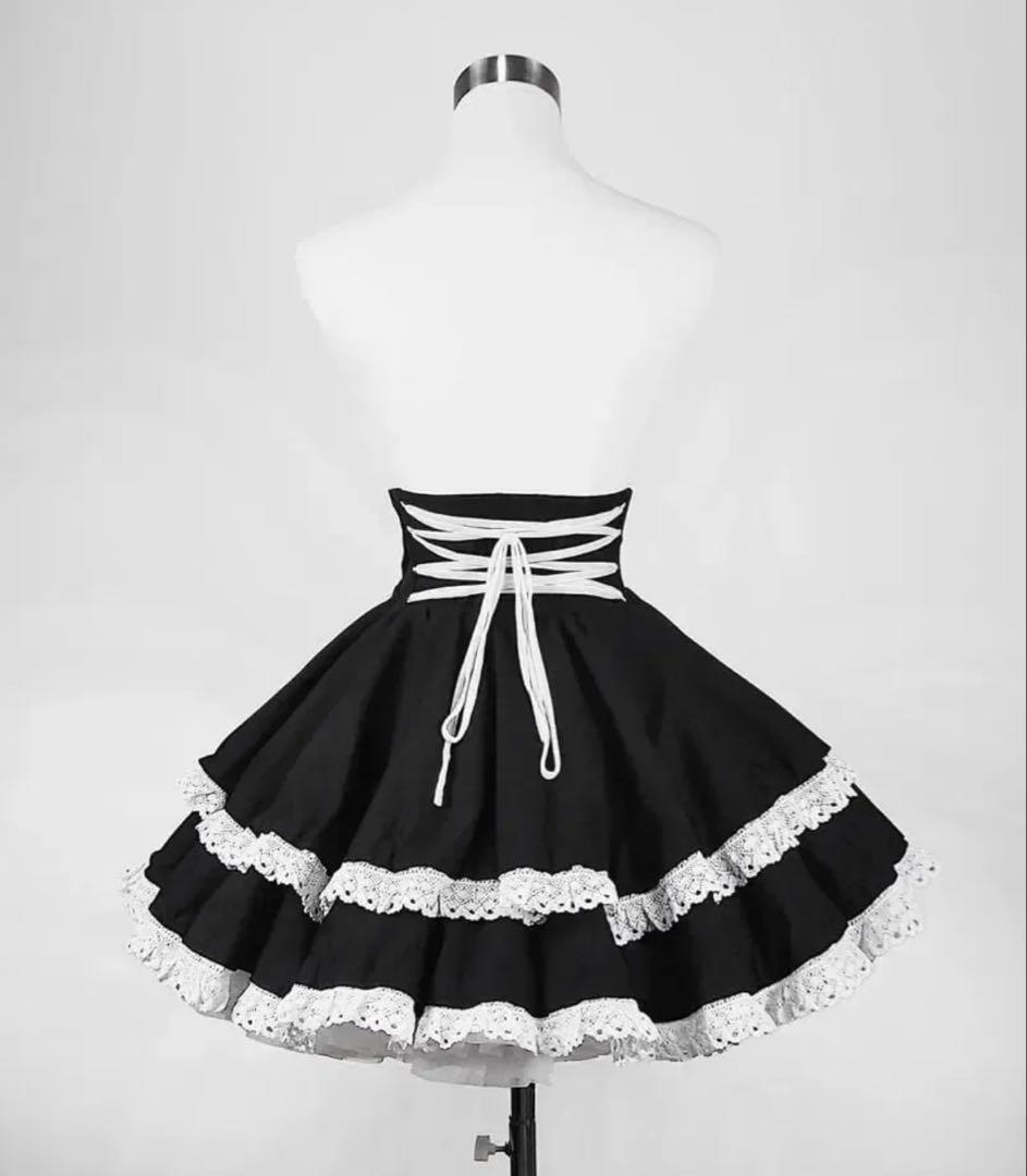 hidolatral theodol テオドール 2段 フリル スカート