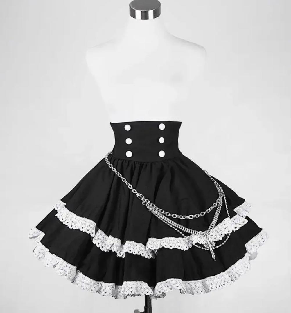 hidolatral theodol テオドール 2段 フリル スカート