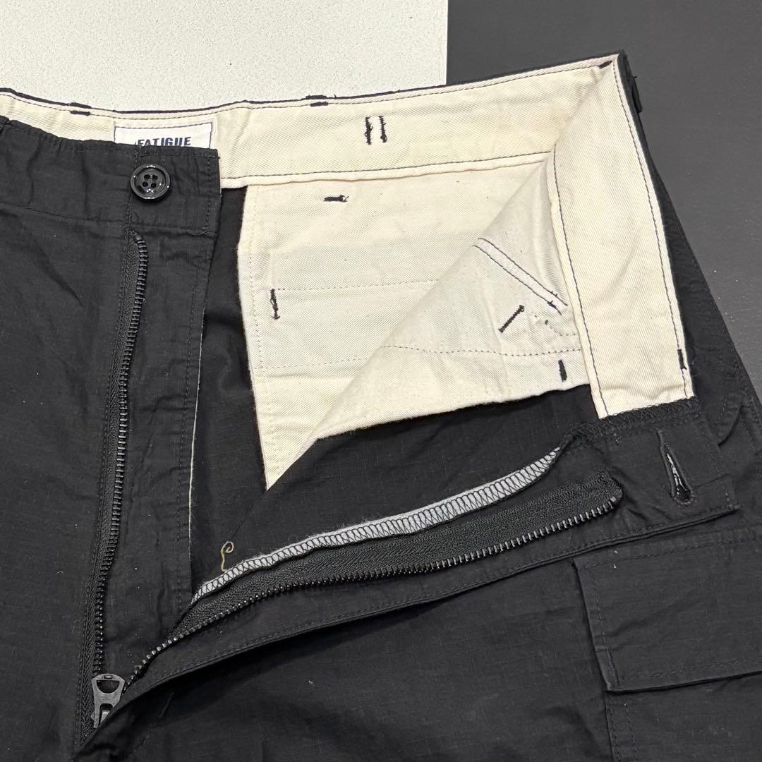 コロナ M-51 FATIGUE SLACKS カーゴパンツ XL ブラック 黒