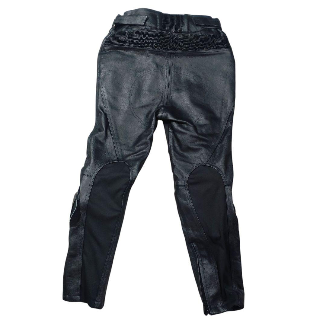 本革レザーパンツ ブーツイン バンクセンサー付 SIZE35